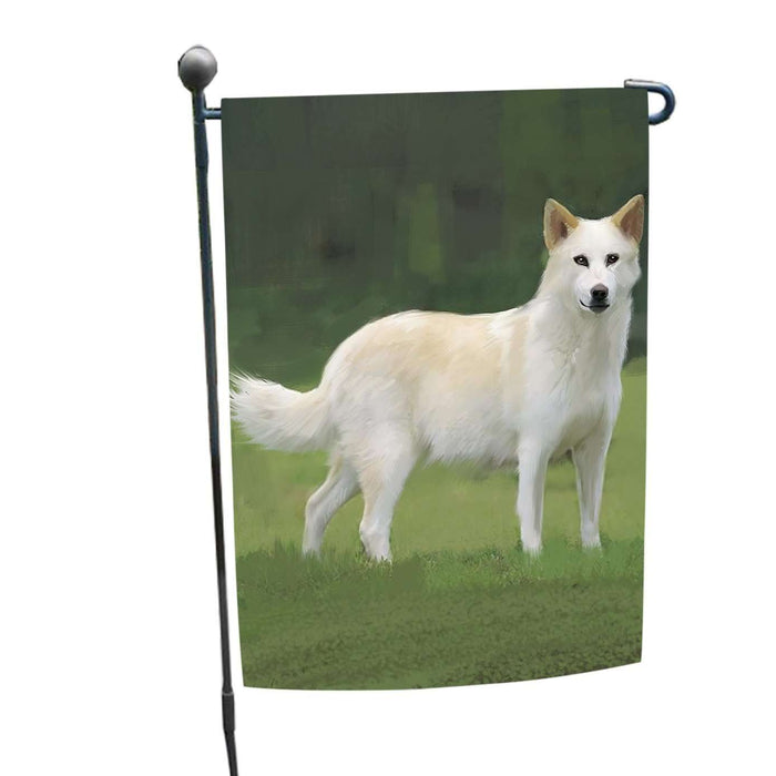 Canaan Dog Garden Flag