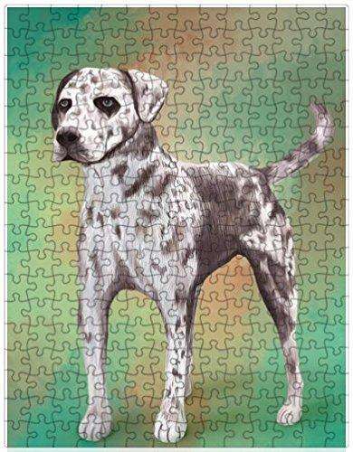 Catahoula Leopard Dog Puzzle with Photo Tin