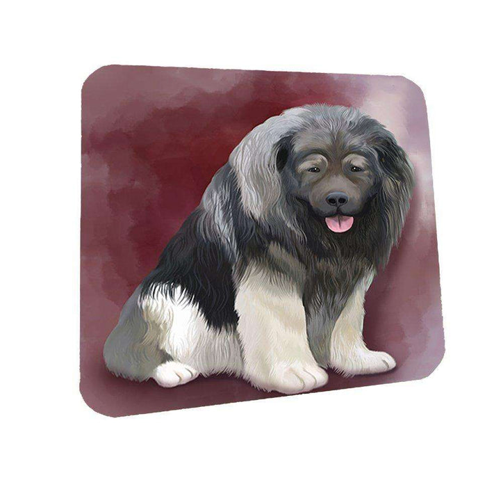 Caucasian Ovcharka Dog Coasters Set of 4