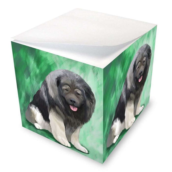 Caucasian Ovcharka Dog Note Cube