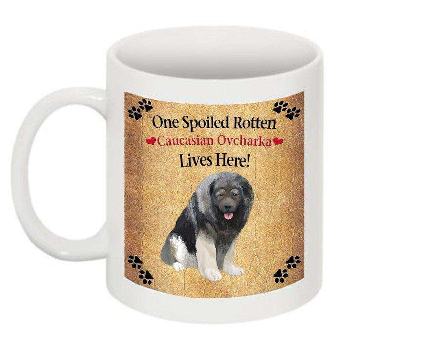 Caucasian Ovcharka Spoiled Rotten Dog Mug