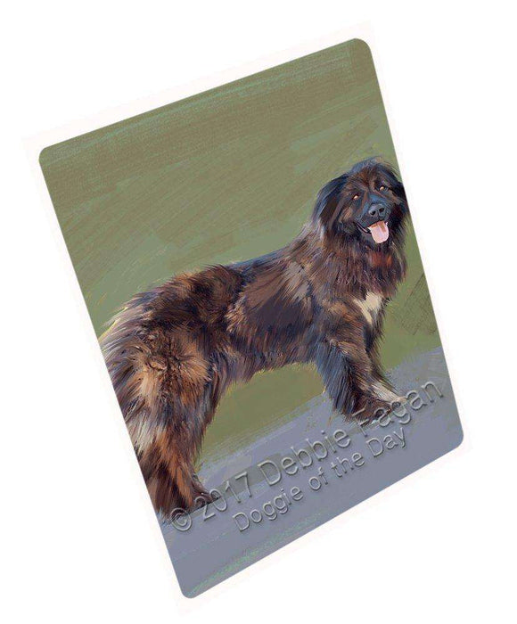 Caucasian Shepherd Dog Tempered Cutting Board