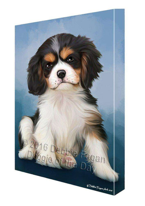 Cavalier King Charles Spaniel Dog Canvas Wall Art