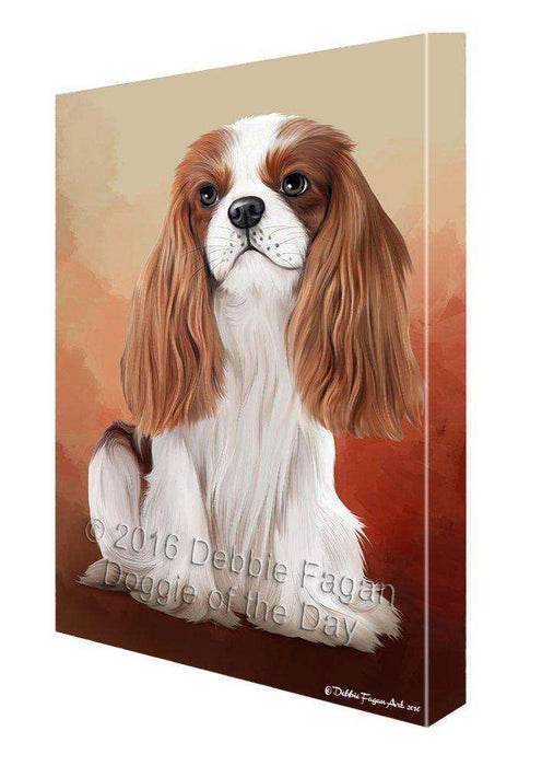 Cavalier King Charles Spaniel Dog Canvas Wall Art