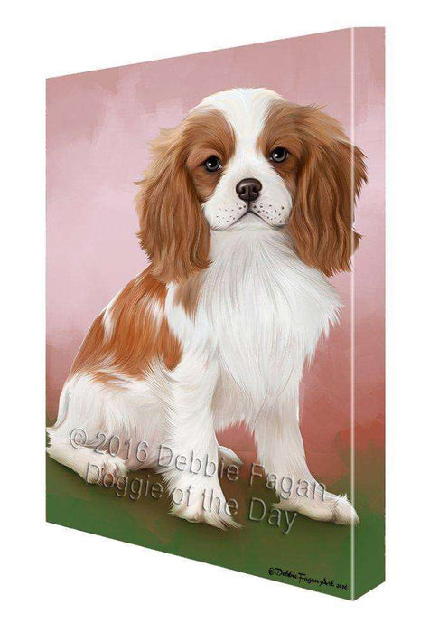 Cavalier King Charles Spaniel Dog Canvas Wall Art