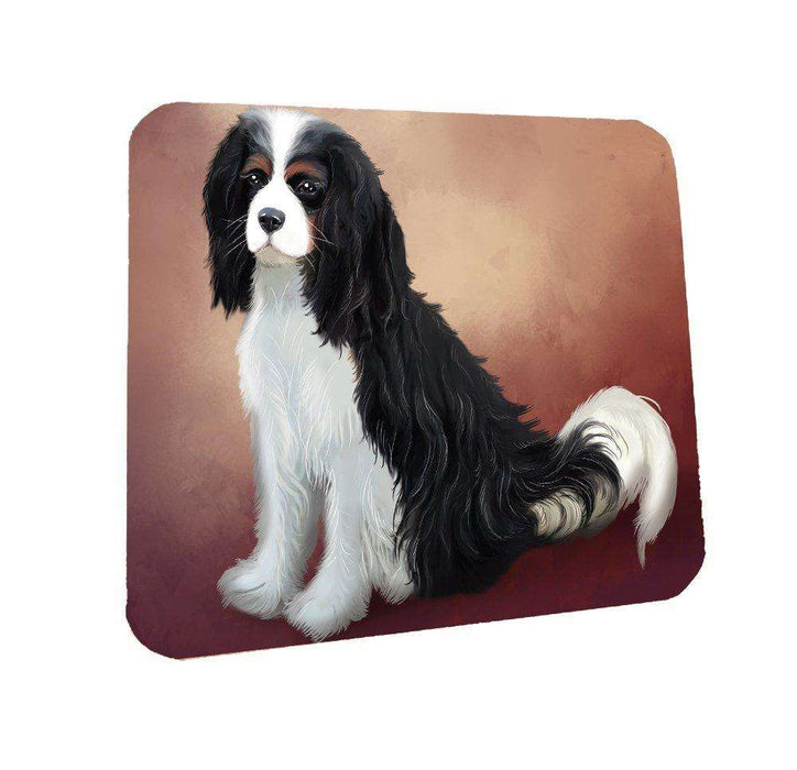 Cavalier King Charles Spaniel Dog Coasters Set of 4