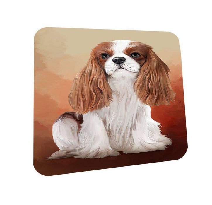 Cavalier King Charles Spaniel Dog Coasters Set of 4