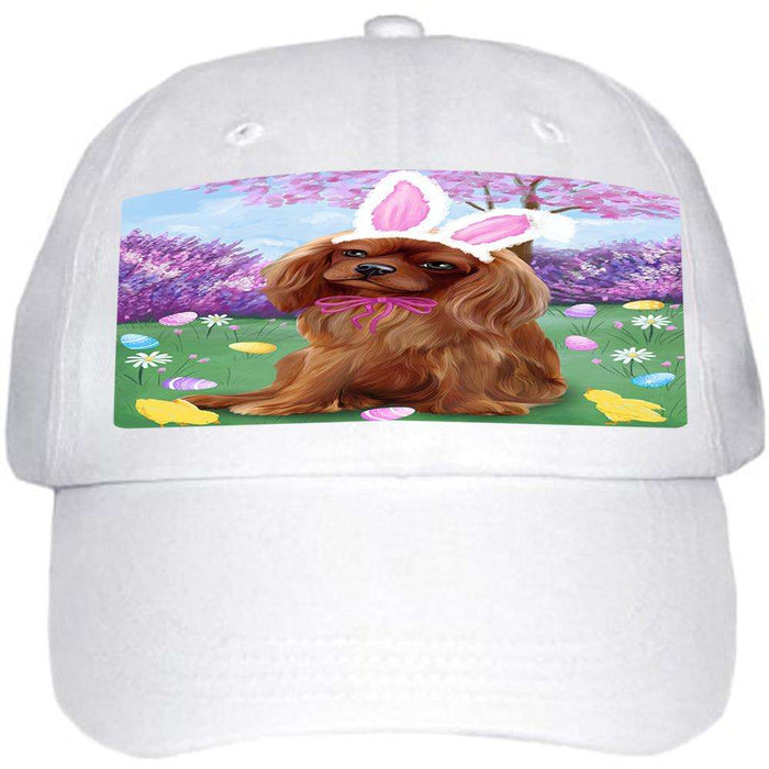 Cavalier King Charles Spaniel Dog Easter Holiday Ball Hat Cap HAT51015