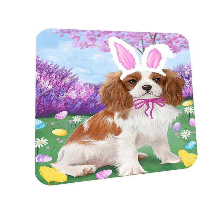 Cavalier King Charles Spaniel Dog Easter Holiday Coasters Set of 4 CST49052