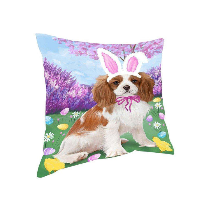 Cavalier King Charles Spaniel Dog Easter Holiday Pillow PIL52228