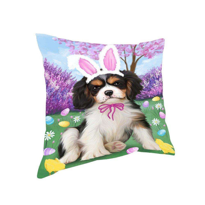 Cavalier King Charles Spaniel Dog Easter Holiday Pillow PIL52236
