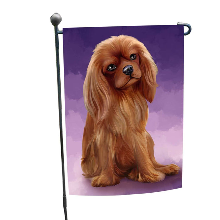 Cavalier King Charles Spaniel Dog Garden Flag