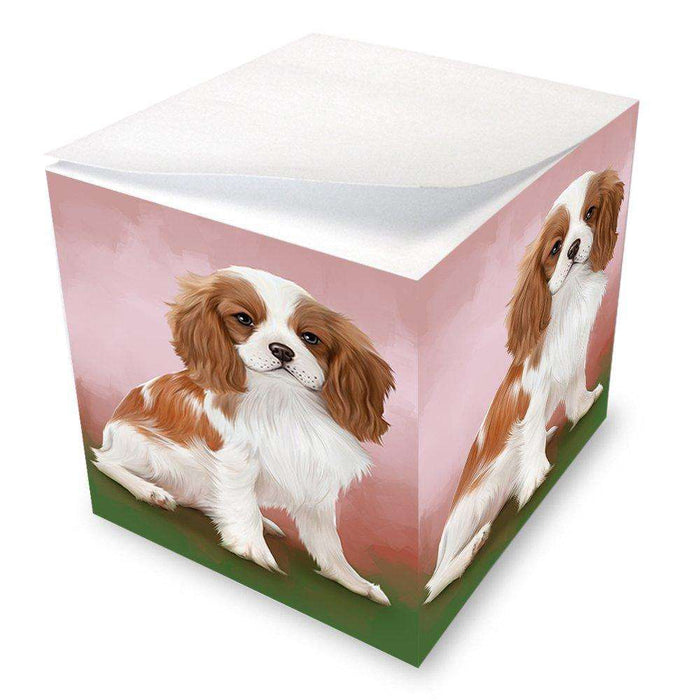 Cavalier King Charles Spaniel Dog Note Cube