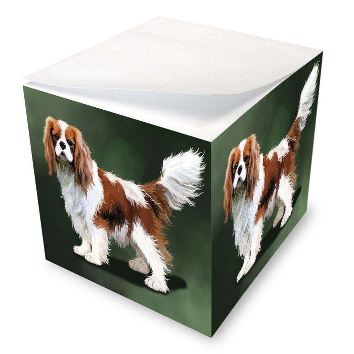 Cavalier King Charles Spaniel Dog Note Cube