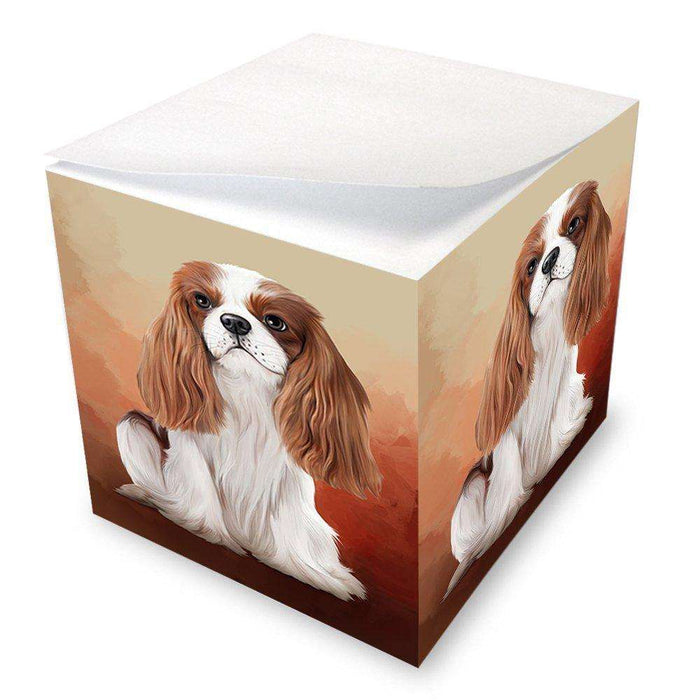 Cavalier King Charles Spaniel Dog Note Cube