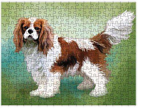 Cavalier King Charles Spaniel Dog Puzzle with Photo Tin (300 pc.)