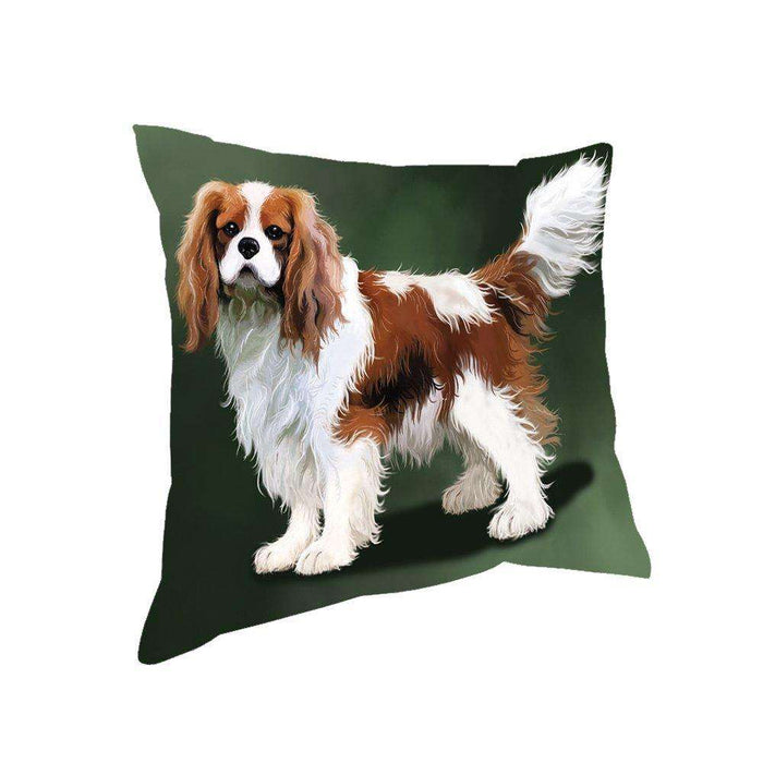 Cavalier King Charles Spaniel Dog Throw Pillow