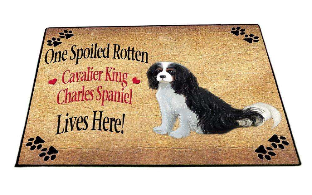 Cavalier King Charles Spaniel Spoiled Rotten Dog Indoor/Outdoor Floormat