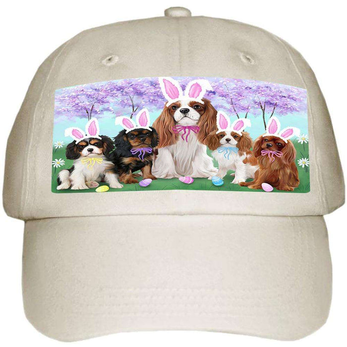 Cavalier King Charles Spaniels Dog Easter Holiday Ball Hat Cap HAT51006