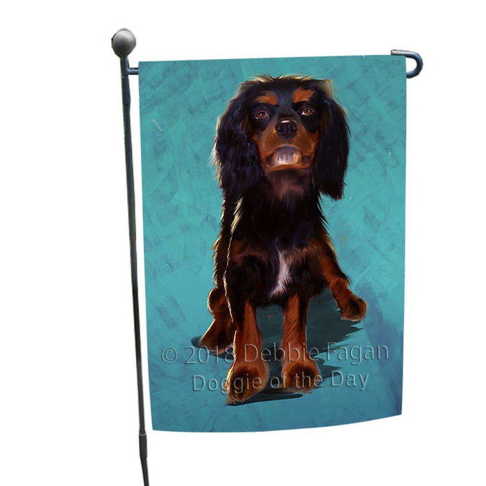 Cavalier King Charles Spaniels Dog Garden Flag GFLG54451