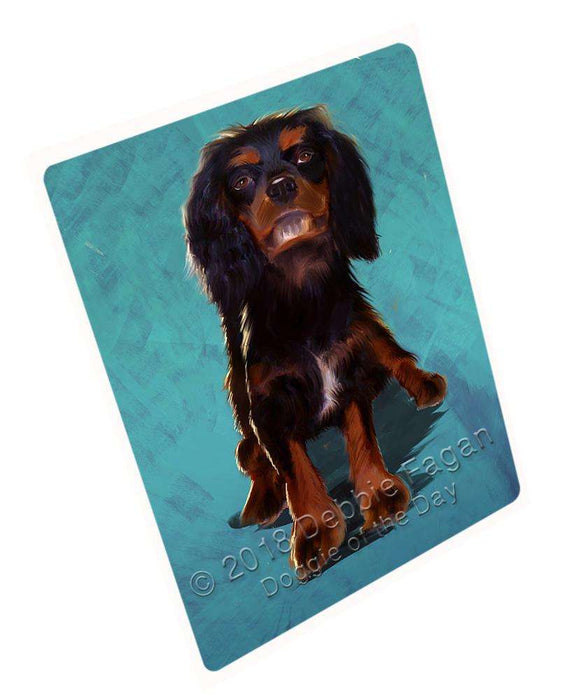 Cavalier King Charles Spaniels Dog Large Refrigerator / Dishwasher Magnet RMAG87216