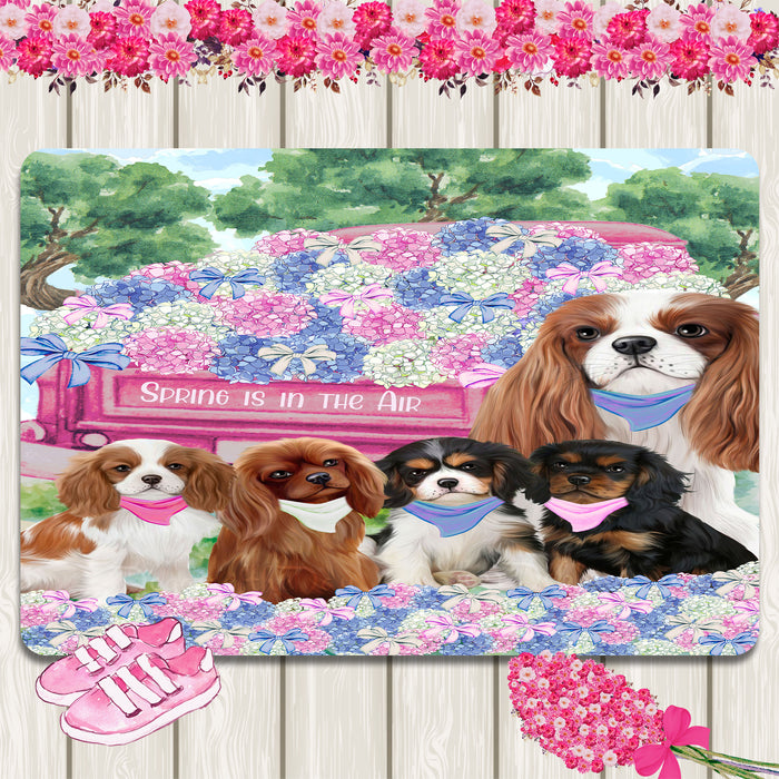Cavalier King Charles Spaniel Area Rug and Runner: Explore a Variety of Custom Designs, Personalized, Floor Carpet Indoor Rugs for Home and Living Room, Gift for Pet and Dog Lovers