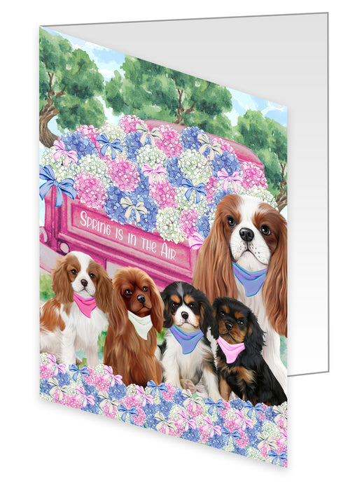 Cavalier King Charles Spaniel Greeting Cards & Note Cards: Explore a Variety of Designs, Custom, Personalized, Halloween Invitation Card with Envelopes, Gifts for Dog Lovers