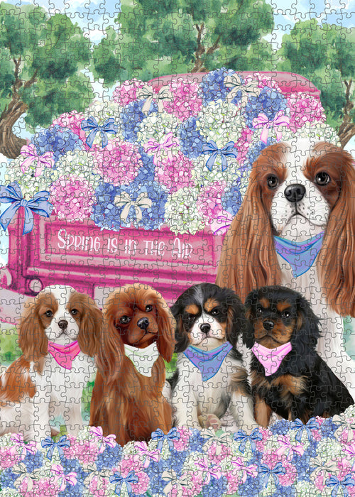Cavalier King Charles Spaniel Jigsaw Puzzle for Adult: Explore a Variety of Designs, Custom, Personalized, Interlocking Puzzles Games, Dog and Pet Lovers Gift