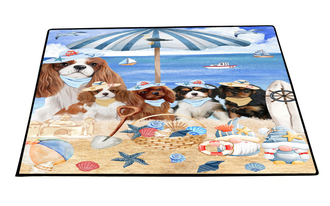 Cavalier King Charles Spaniel Floor Mat: Explore a Variety of Designs, Anti-Slip Doormat for Indoor and Outdoor Welcome Mats, Personalized, Custom, Pet and Dog Lovers Gift