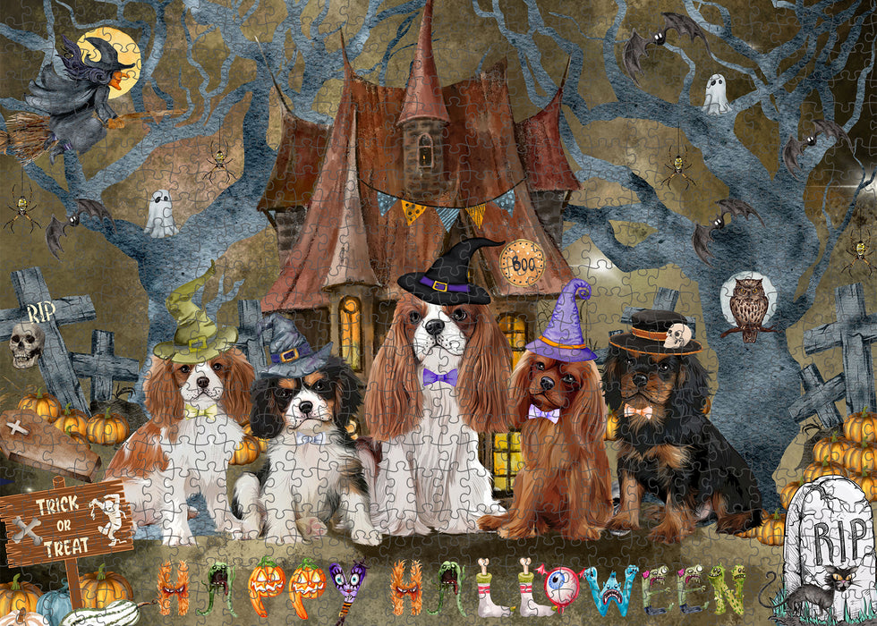 Cavalier King Charles Spaniel Jigsaw Puzzle for Adult, Explore a Variety of Designs, Interlocking Puzzles Games, Custom and Personalized, Gift for Dog and Pet Lovers