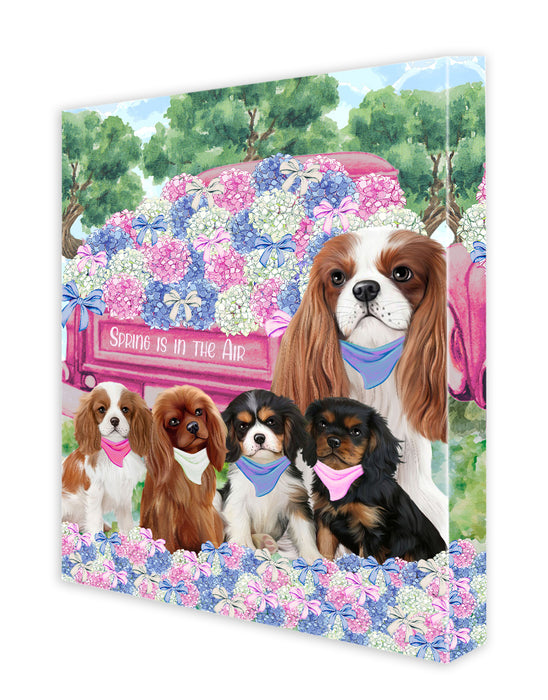 Cavalier King Charles Spaniel Canvas: Explore a Variety of Designs, Custom, Personalized, Digital Art Wall Painting, Ready to Hang Room Decor, Gift for Dog and Pet Lovers