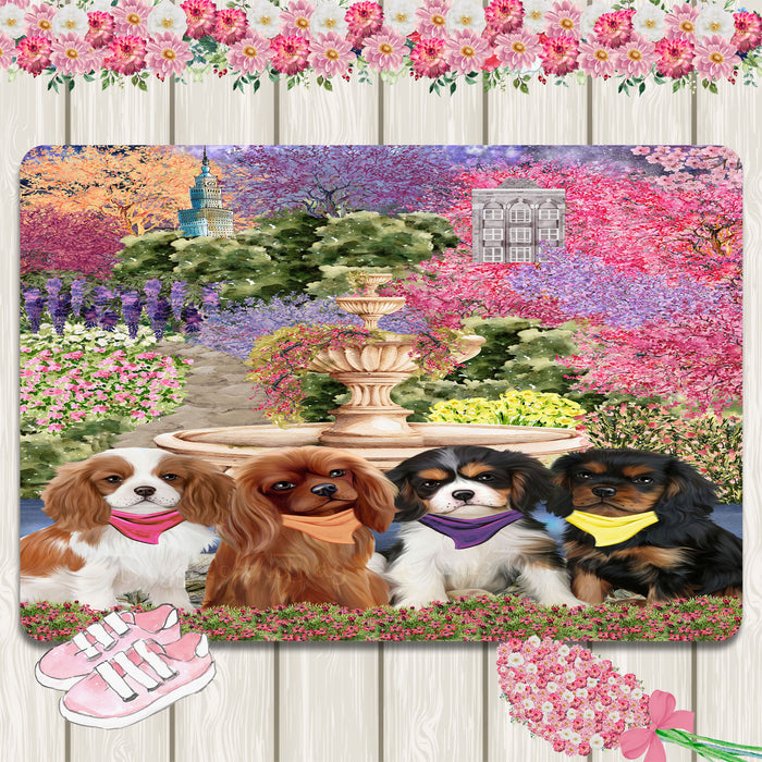 Cavalier King Charles Spaniel Area Rug and Runner, Explore a Variety of Designs, Personalized, Indoor Floor Carpet Rugs for Home and Living Room, Custom, Dog Gift for Pet Lovers
