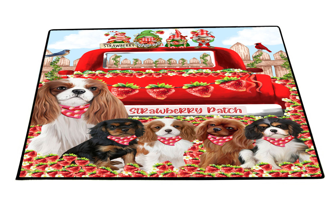 Cavalier King Charles Spaniel Floor Mat, Explore a Variety of Custom Designs, Personalized, Non-Slip Door Mats for Indoor and Outdoor Entrance, Pet Gift for Dog Lovers