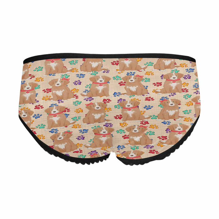 Nova Scotia Duck Toller Retriever Dogs Red  Women's All Over Print Classic Briefs