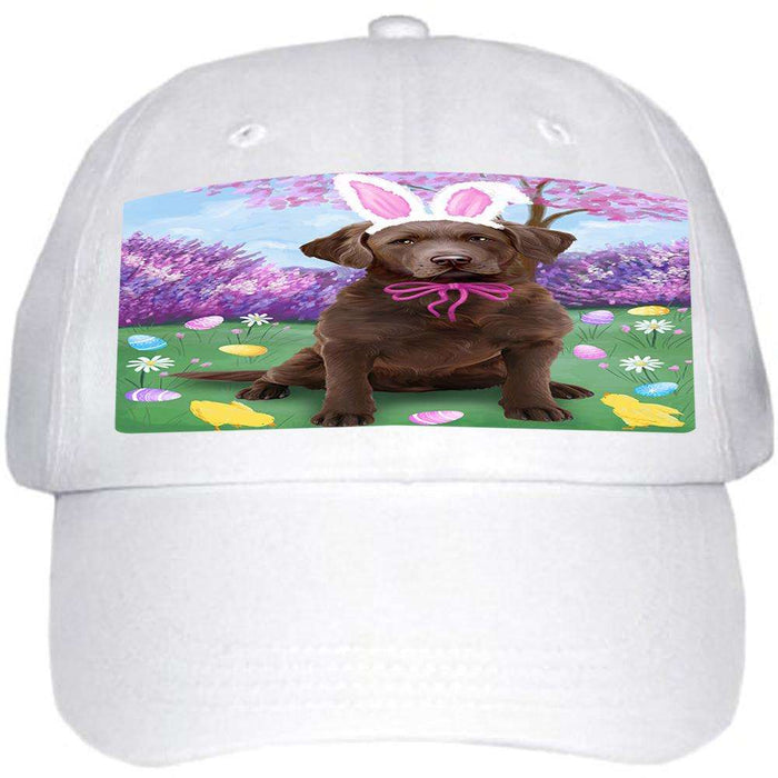 Chesapeake Bay Retriever Dog Easter Holiday Ball Hat Cap HAT51021