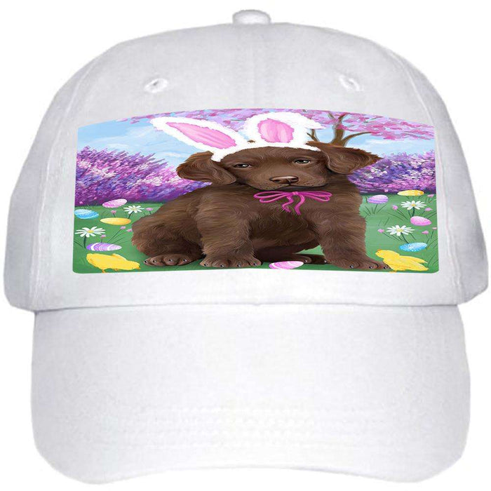 Chesapeake Bay Retriever Dog Easter Holiday Ball Hat Cap HAT51030