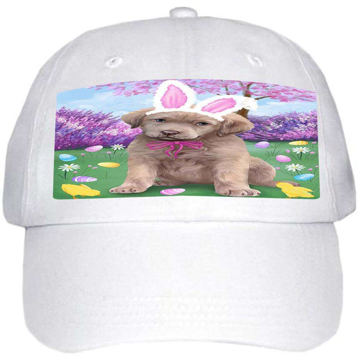Chesapeake Bay Retriever Dog Easter Holiday Ball Hat Cap HAT51033