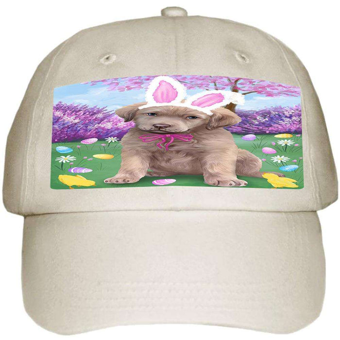 Chesapeake Bay Retriever Dog Easter Holiday Ball Hat Cap HAT51033