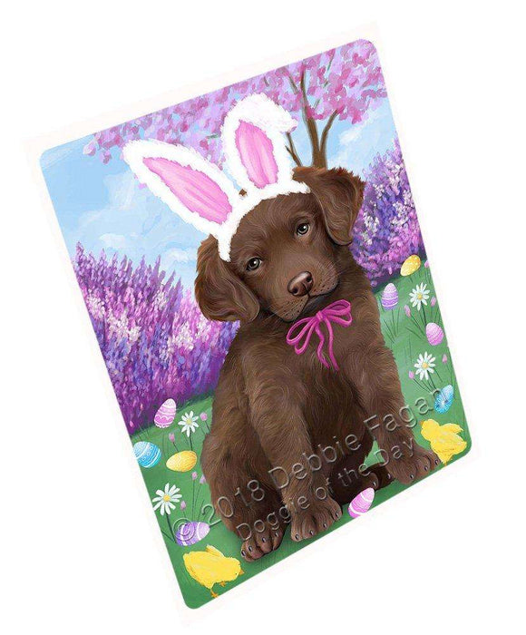 Chesapeake Bay Retriever Dog Easter Holiday Magnet Mini (3.5" x 2") MAG51165