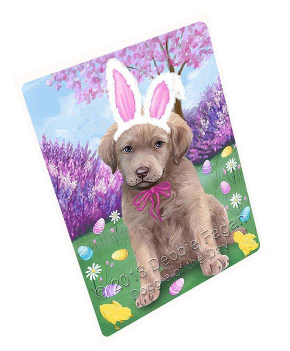 Chesapeake Bay Retriever Dog Easter Holiday Magnet Mini (3.5" x 2") MAG51168