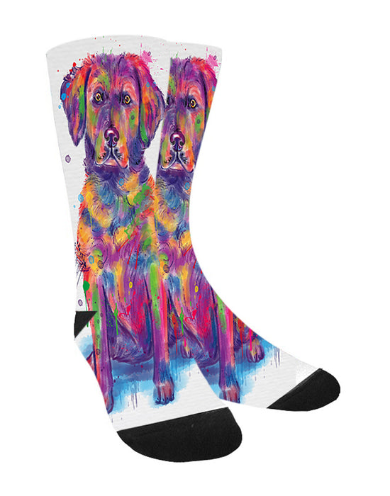 Watercolor Chesapeake Bay Retriever Dog Women's Casual Socks