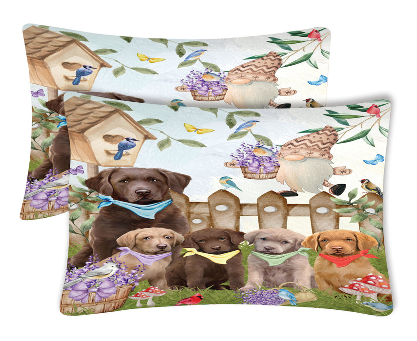 Chesapeake Bay Retriever Pillow Case, Soft and Breathable Pillowcases Set of 2, Explore a Variety of Designs, Personalized, Custom, Gift for Dog Lovers