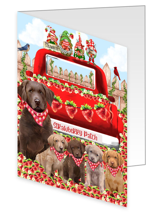 Chesapeake Bay Retriever Greeting Cards & Note Cards with Envelopes: Explore a Variety of Designs, Custom, Invitation Card Multi Pack, Personalized, Gift for Pet and Dog Lovers