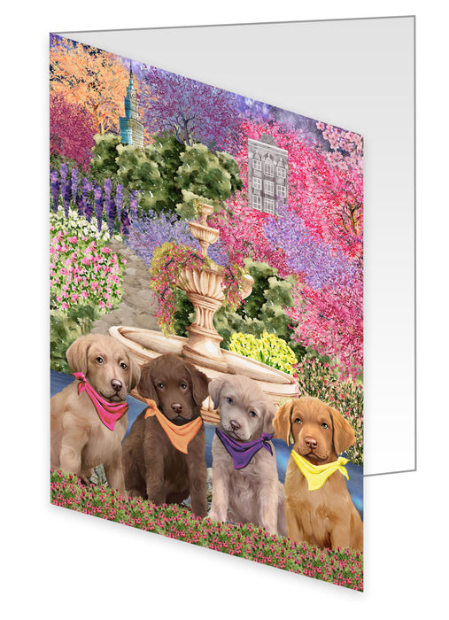 Chesapeake Bay Retriever Greeting Cards & Note Cards: Explore a Variety of Designs, Custom, Personalized, Halloween Invitation Card with Envelopes, Gifts for Dog Lovers