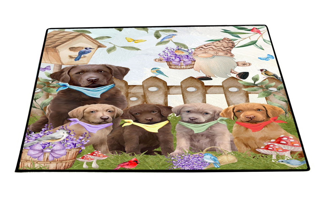 Chesapeake Bay Retriever Floor Mats and Doormat: Explore a Variety of Designs, Custom, Anti-Slip Welcome Mat for Outdoor and Indoor, Personalized Gift for Dog Lovers