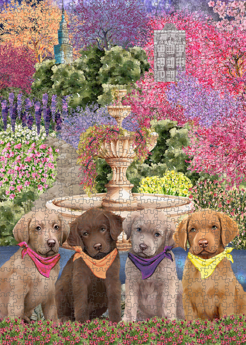 Chesapeake Bay Retriever Jigsaw Puzzle: Explore a Variety of Designs, Interlocking Puzzles Games for Adult, Custom, Personalized, Gift for Dog and Pet Lovers
