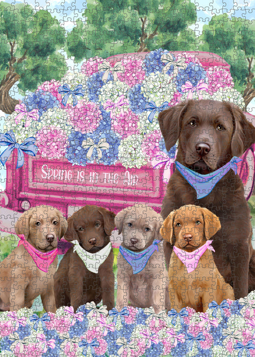 Chesapeake Bay Retriever Jigsaw Puzzle: Explore a Variety of Personalized Designs, Interlocking Puzzles Games for Adult, Custom, Dog Lover's Gifts