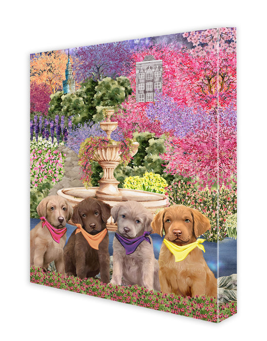 Chesapeake Bay Retriever Canvas: Explore a Variety of Designs, Digital Art Wall Painting, Personalized, Custom, Ready to Hang Room Decoration, Gift for Pet & Dog Lovers