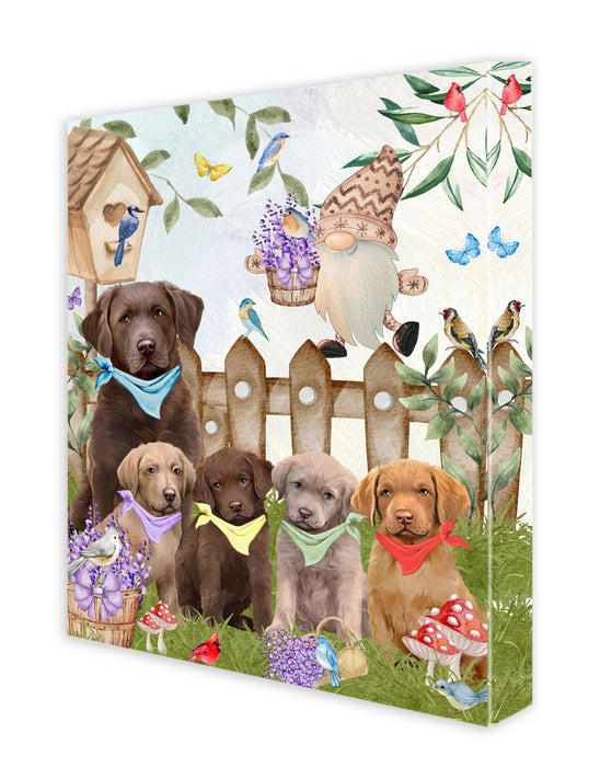 Chesapeake Bay Retriever Canvas: Explore a Variety of Designs, Custom, Personalized, Digital Art Wall Painting, Ready to Hang Room Decor, Gift for Dog and Pet Lovers