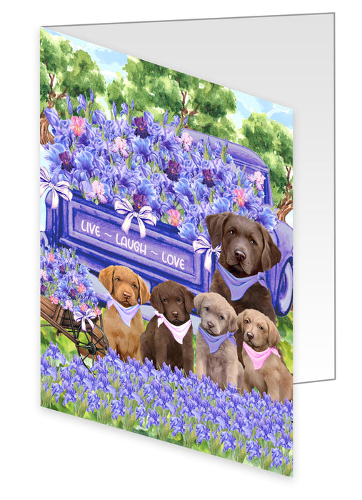 Chesapeake Bay Retriever Greeting Cards & Note Cards with Envelopes, Explore a Variety of Designs, Custom, Personalized, Multi Pack Pet Gift for Dog Lovers